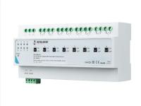 INTELLIGENT ARLIGHT Релейный модуль DALI2-708-82-ADDR-DRO-DIN Grey (230V, 8x16A)