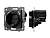 Механизм розетки с USB зарядкой SCT-MUAA-PL-BK-V (250V, 16A)