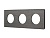 Рамка алюминиевая FRM-PRESTO-ALR-3-GR