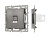 Механизм компьютерной розетки SCT-MPC1-PL-GR (RJ-45, CAT6)
