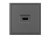Механизм HDMI розетки SCT-NOBE-MHD1-SFPL-GR