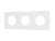 Рамка стеклянная FRM-GLARE-GC-3-WH