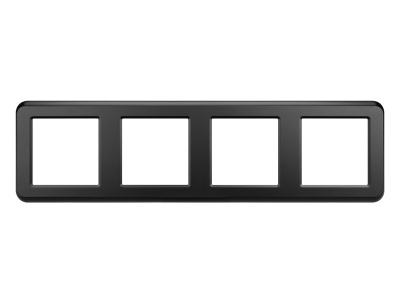 Рамка пластиковая FRM-VERSA-PL-4-BK