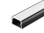 Профиль SILER-2000 ANOD BLACK Профиль SILER-2000 ANOD BLACK